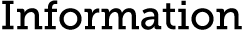 Information
